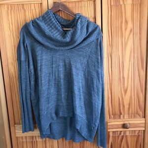 Cozy Cowl Neck Hi-Low Sweater